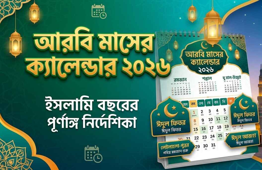 আরবি মাসের ক্যালেন্ডার