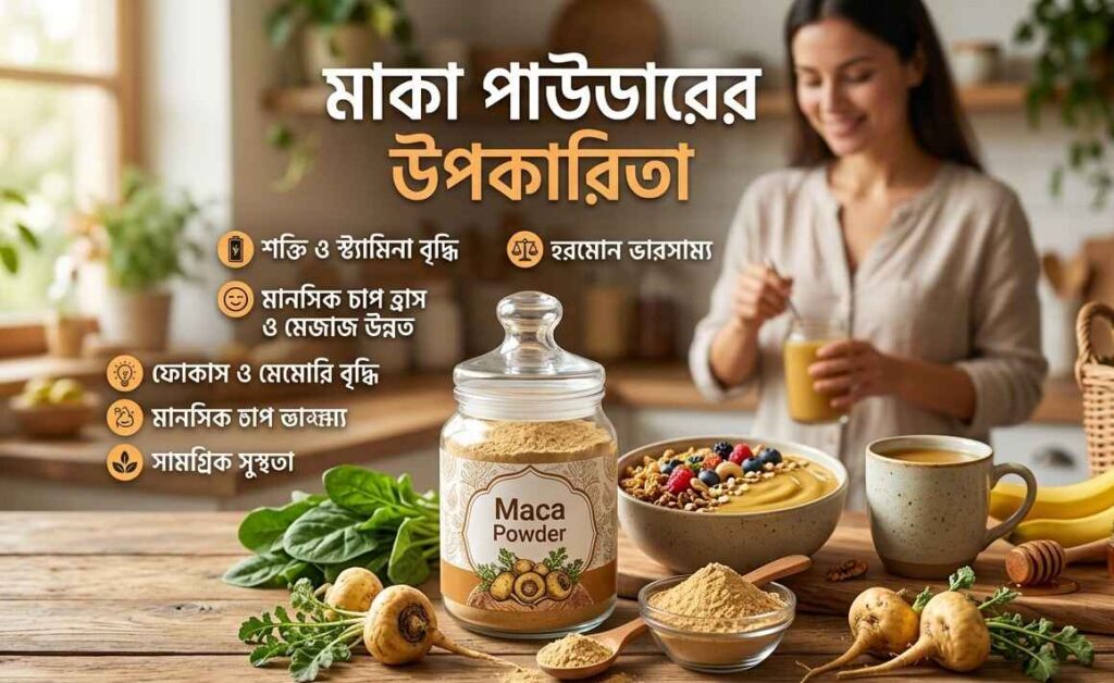 মাকা পাউডার এর উপকারিতা